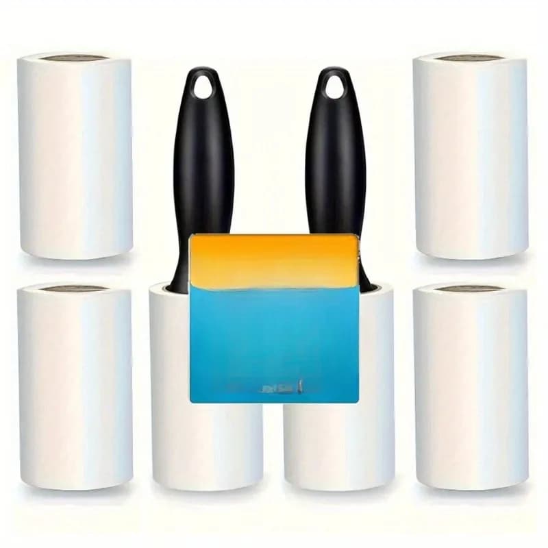 Pet Hair Sticker Roller Super Bonding, 60 Pieces of Paper Roll in One Roll for Hair Cleaner-Cat Clothing Removal Brush Is Very