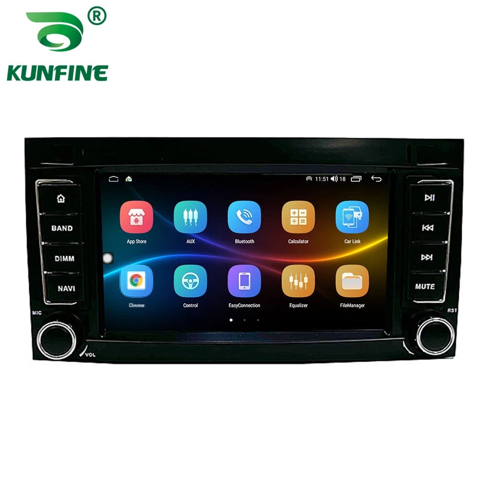 2 Din Android Autoradio Per VW TOUAREG 2004-2011 Auto Stereo Automotive Multimedia Video Lettore DVD di Navigazione GPS Carplay