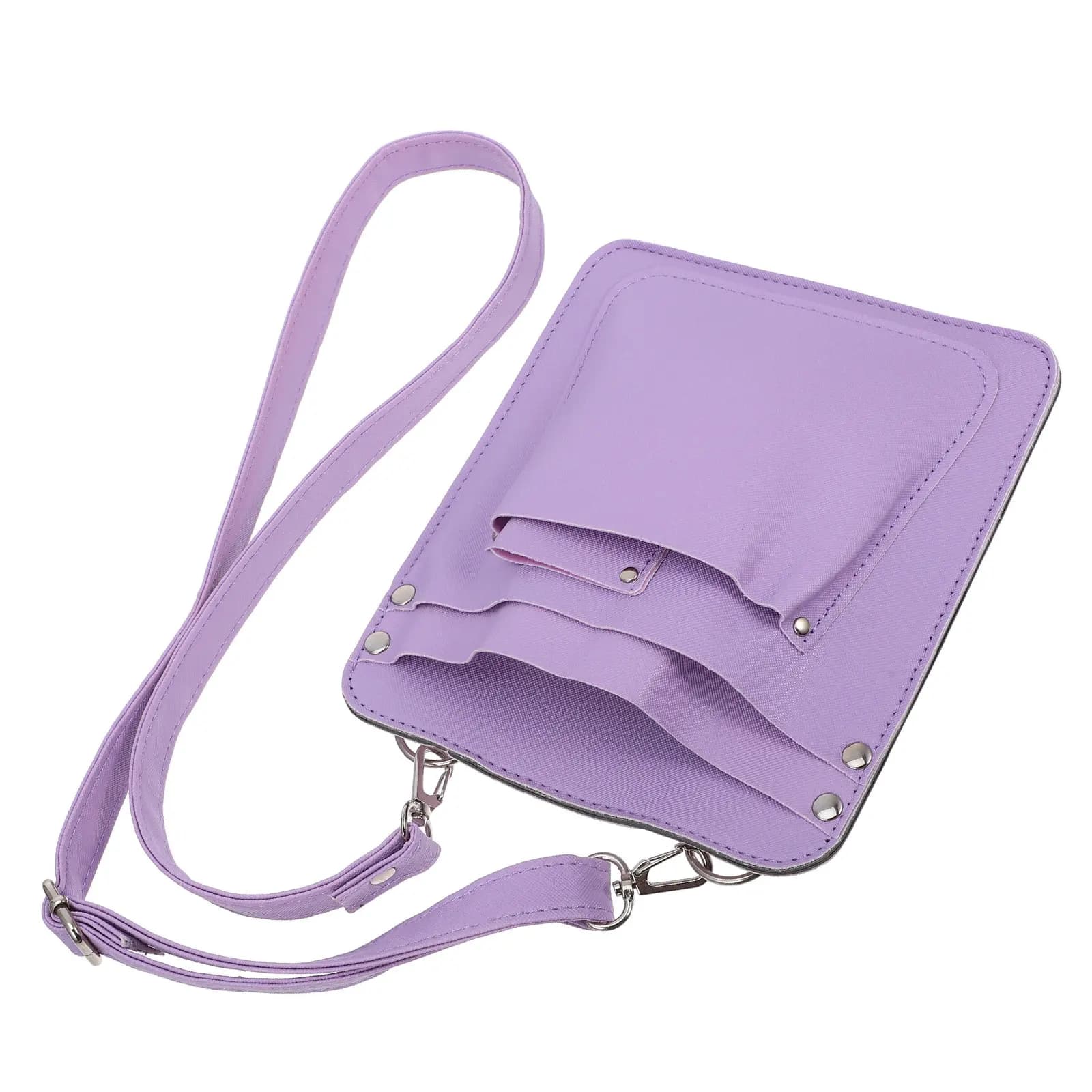 PU Florist Tool Waist Pouch Crossbody Bag for Flower Arranging Gardening Pruning Shears Holder Organizer Floral Toolkit