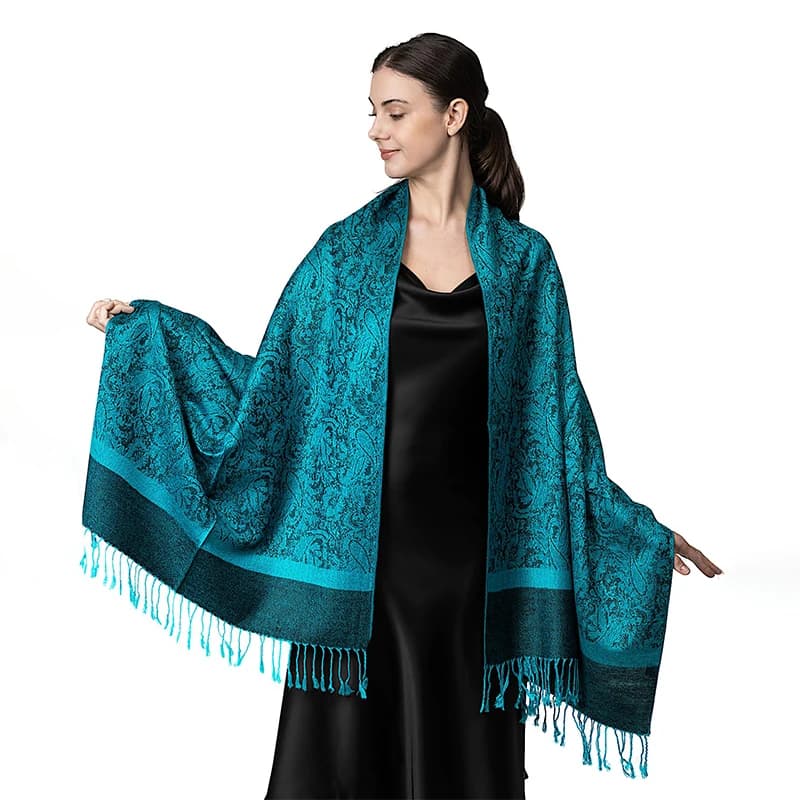 Marchio di lusso Autunno Cashmere Scialle di Pashmina Lady Wrap Sciarpe invernali calde Design Stampa Foulard femminile Stole in cotone Sciarpa 2025