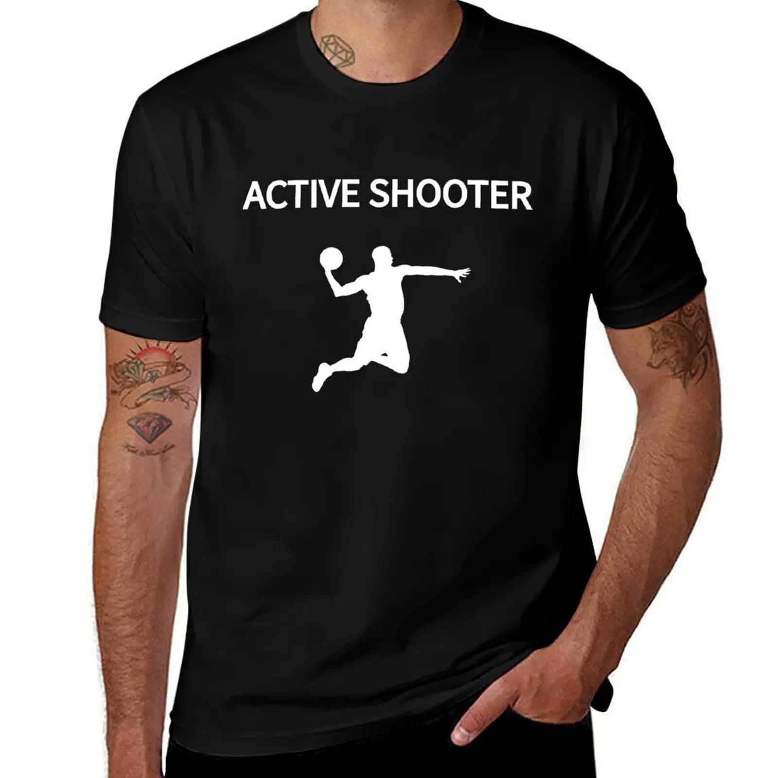 Divertenti maglie scure con scherzi e umorismo, T-shirt sportiva da basket per uomo, abbigliamento sportivo