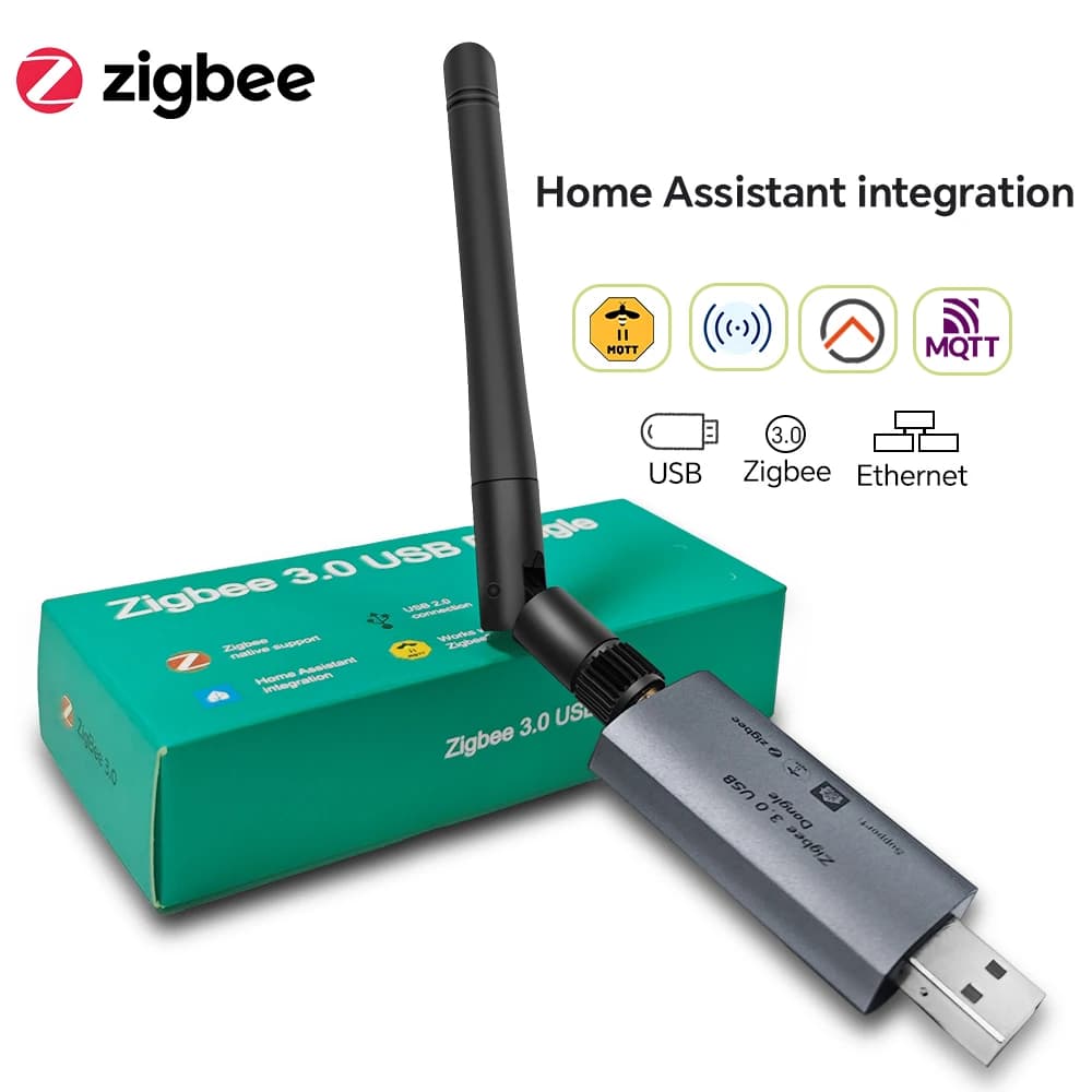Zigbee 3.0 Dongle-E Dongle USB ZigBee Gateway Hub USB ZigBee universale per assistente domestico Zigbee2MQTT