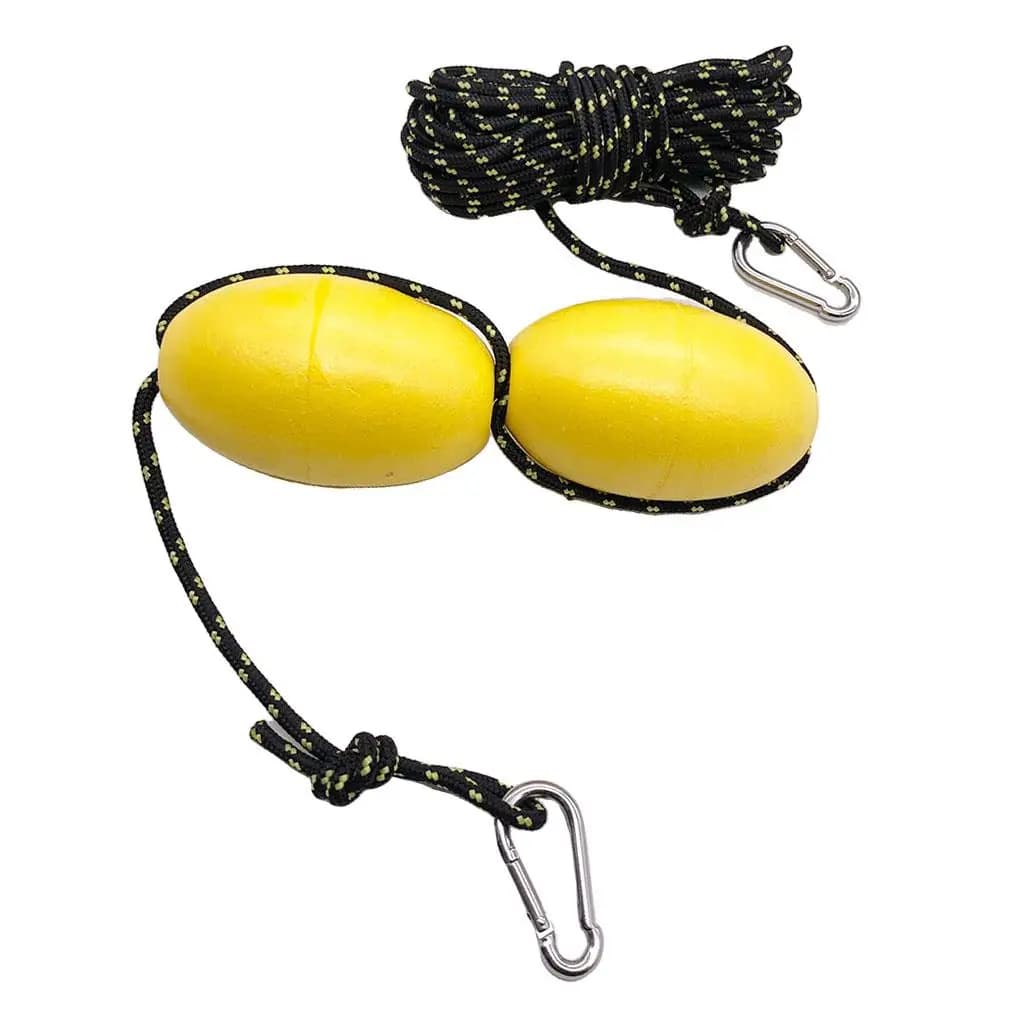 Boa Galleggiante per Ancoraggio Kayak, Compatta in PVC, Accessorio per Canoe da Pesca e Ormeggio
