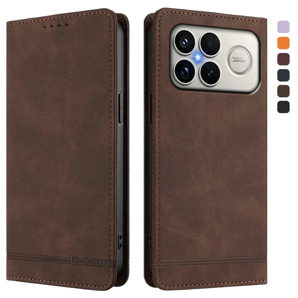 Flip Case For Xiaomi Poco F9 Ultra 5G 2026 Magnetic Leather Wallet RFID Funda Poco F9 Pro Case F9 F 9 Ultra Book Cover