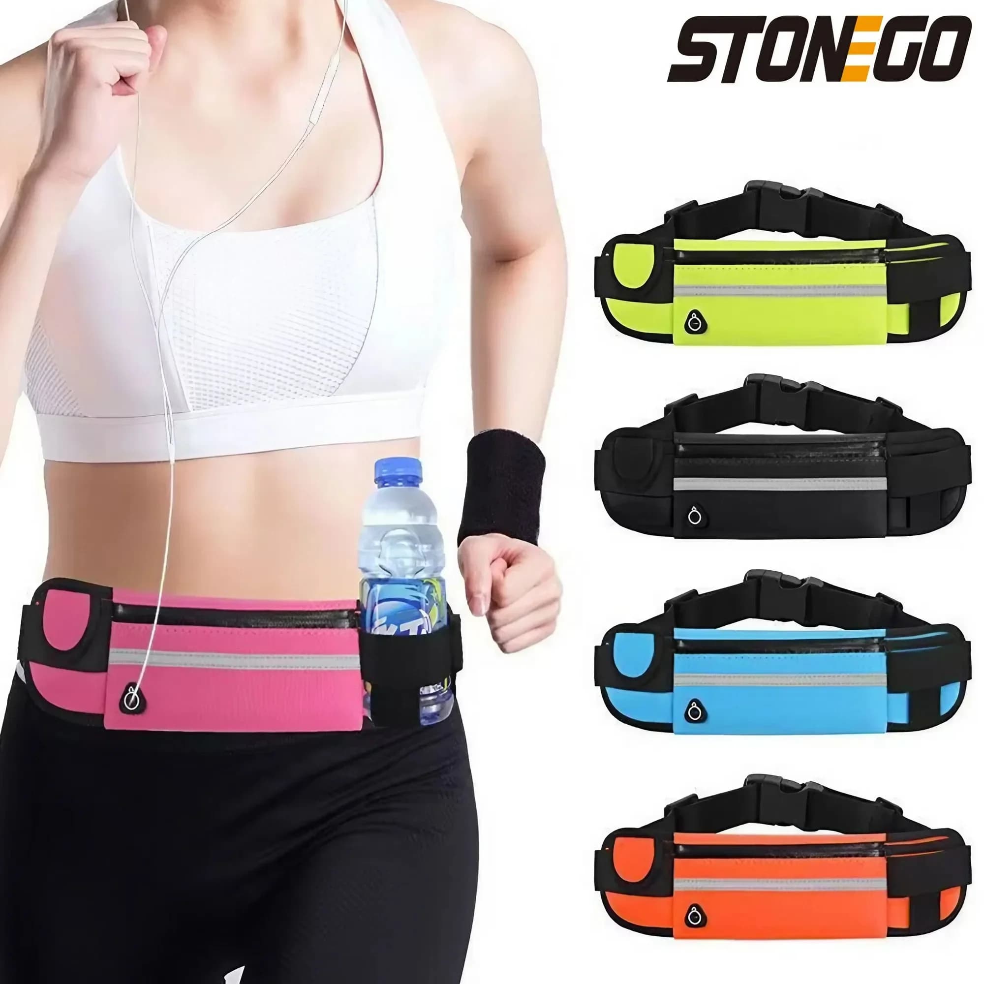 6 Inch Running Belt Waist Waist Bag for Women and Man Phone Case for Running Belt