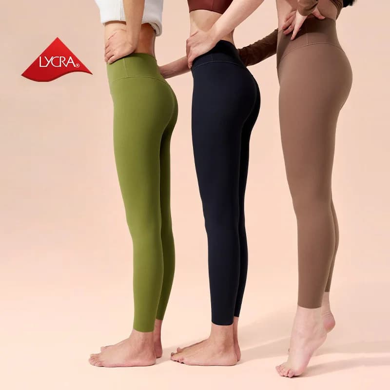 PofyBofy Lycra Yoga Legging Soft More Softer Butterluxe Yoga Leggings 25" High Waisted Buttery Soft Womens Workout Lounge Pants