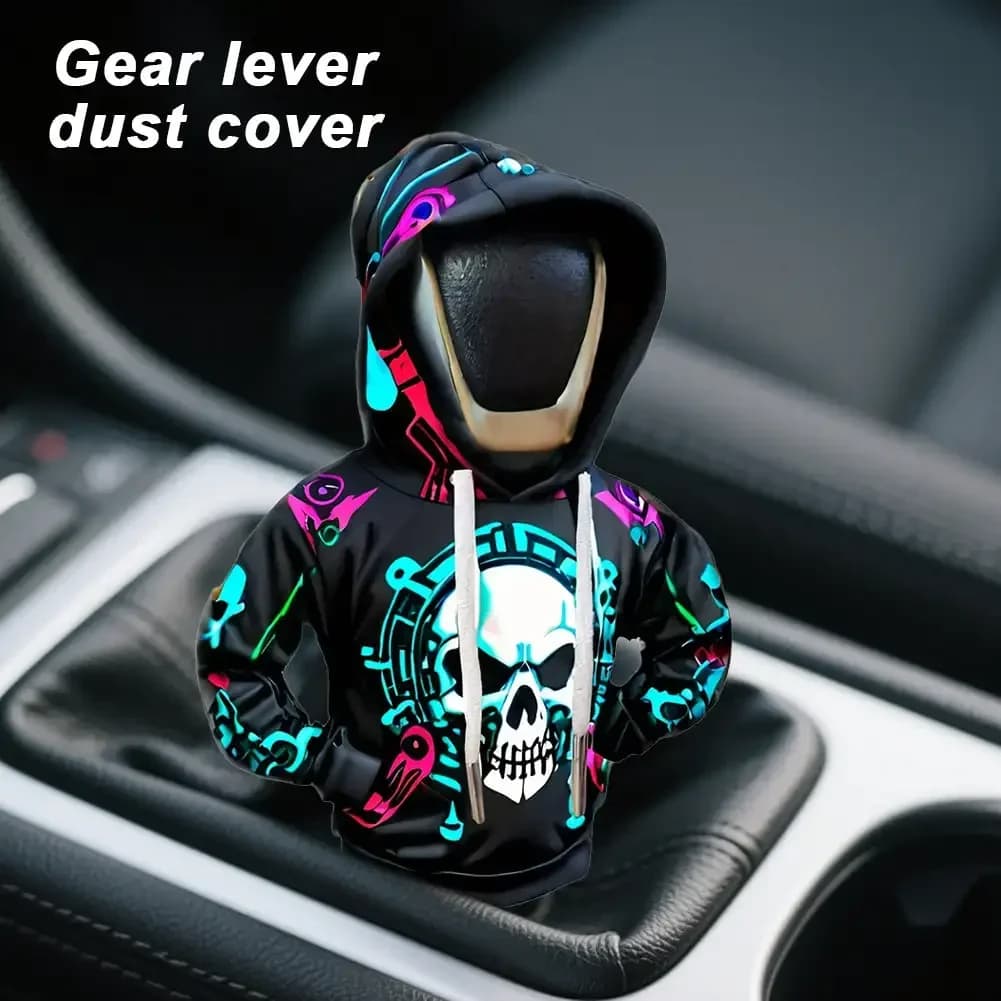 Copri leva cambio universale per auto Pomello cambio automobilistico Copri felpa Veicoli Pomello cambio Felpe con cappuccio Accessori interni