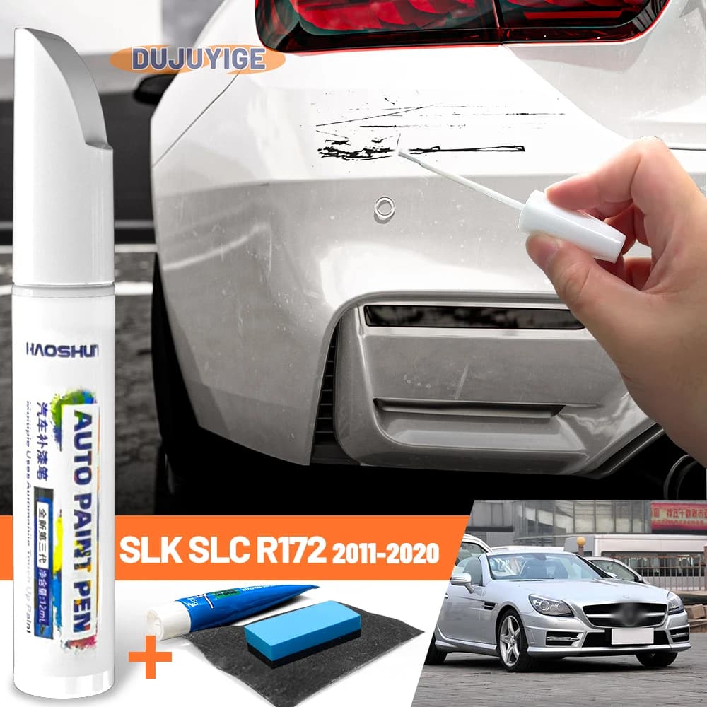 Penna per vernice per auto Cura della vernice Riparazione graffi Pittura a cera Rimozione graffi per Mercedes Benz SLK SLC R172 2011-2020 2012 2013 2014