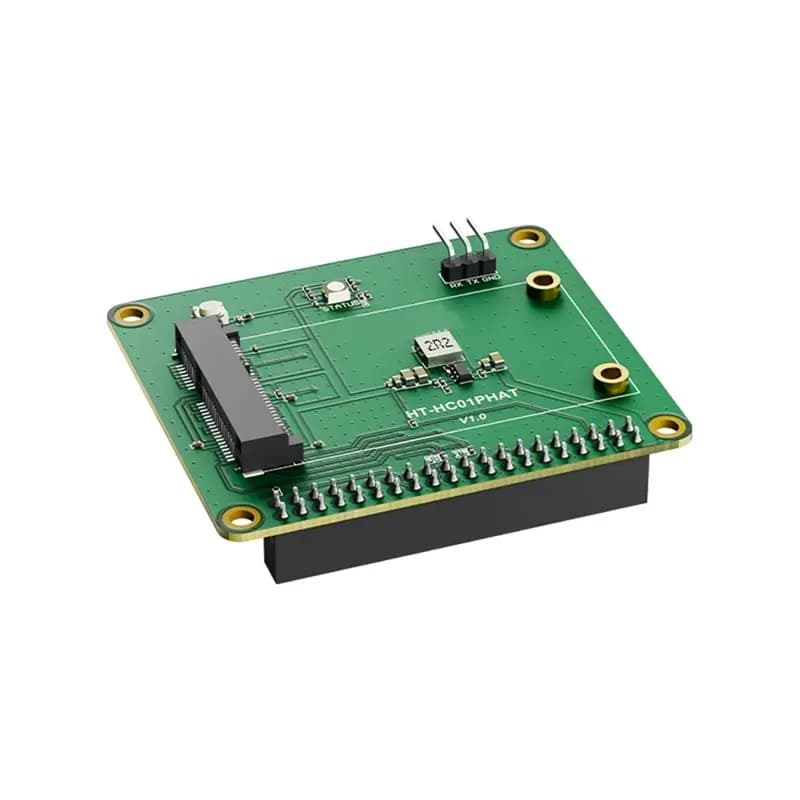 B03B-HT-HC01PHAT HT-HC01P per Raspberry Pi HAT, Modulo WiFi Halow HC01P con Interfaccia Mini PCIe per HC01P e HC01P V2