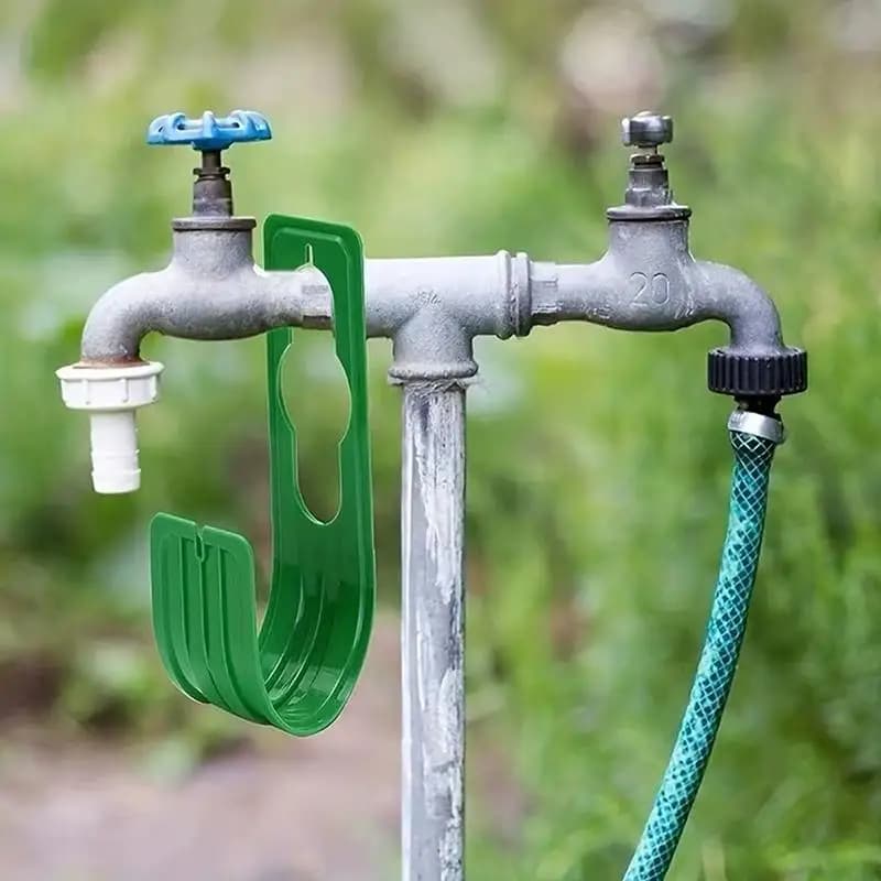 Water Pipe Storage Hooks Heavy-duty Watering Hose Rack Outdoor Wall Mounted Garden Hose Holder Racks