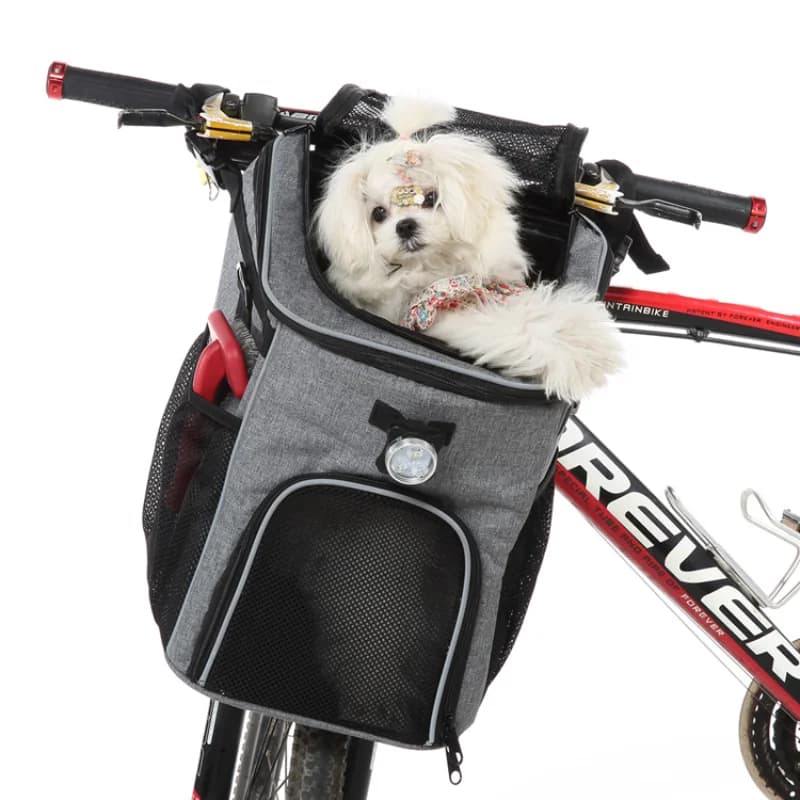 Borsa per auto per animali domestici Borsa per cani portatile rimovibile a doppia spalla per piccoli animali domestici