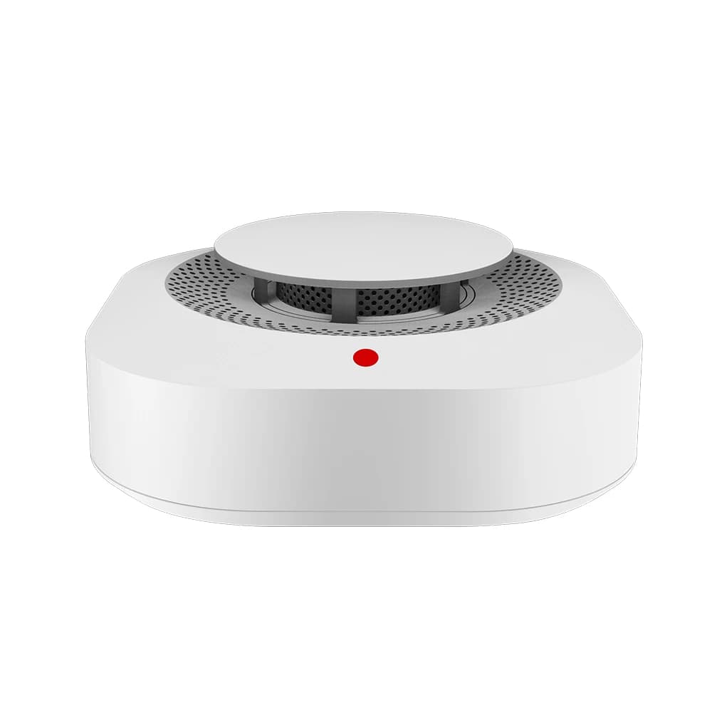 Rilevatore di Fumo Fotoelettrico Wireless - Allarme Antincendio Intelligente con Interconnessione e Avviso Tramite App
