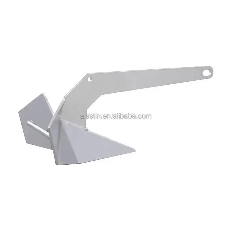 Hot Sale Marine Anchor Hot Dip Galvanized Delta Anchor Heavy Duty Customizable For Boat