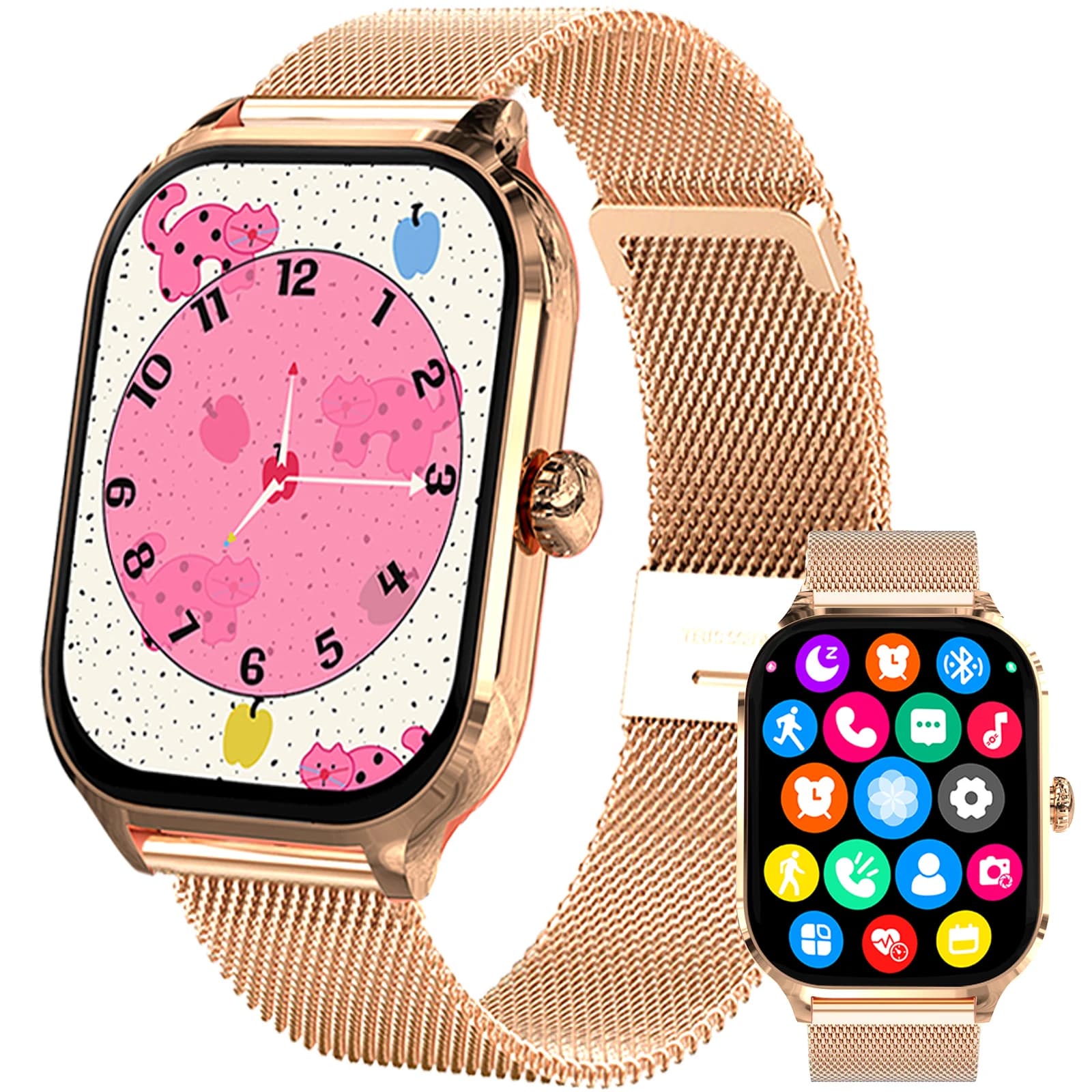 Quadrante per rispondere alle chiamate Bluetooth 2026 H9 Smartwatch Frequenza cardiaca Monitoraggio dell'ossigeno nel sangue Monitoraggio dei calorie Smart Watch Regalo uomo donna