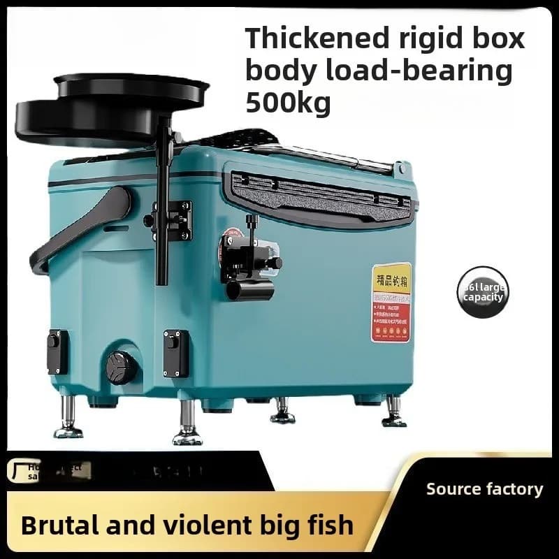 New Multi Function Fishing Box Thickened Tackle Box Water Intake Oxygenation Preservation Gear Fishing Accessories