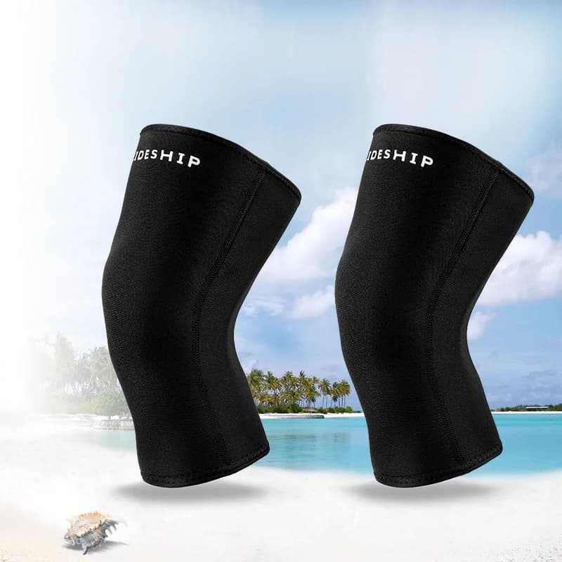 Ginocchiere in Neoprene da 3MM Anti-Freddo per Immersioni, Accessorio per Muta Subacquea, Ginocchiere Termiche Invernali per Snorkeling, Surf e Nuoto