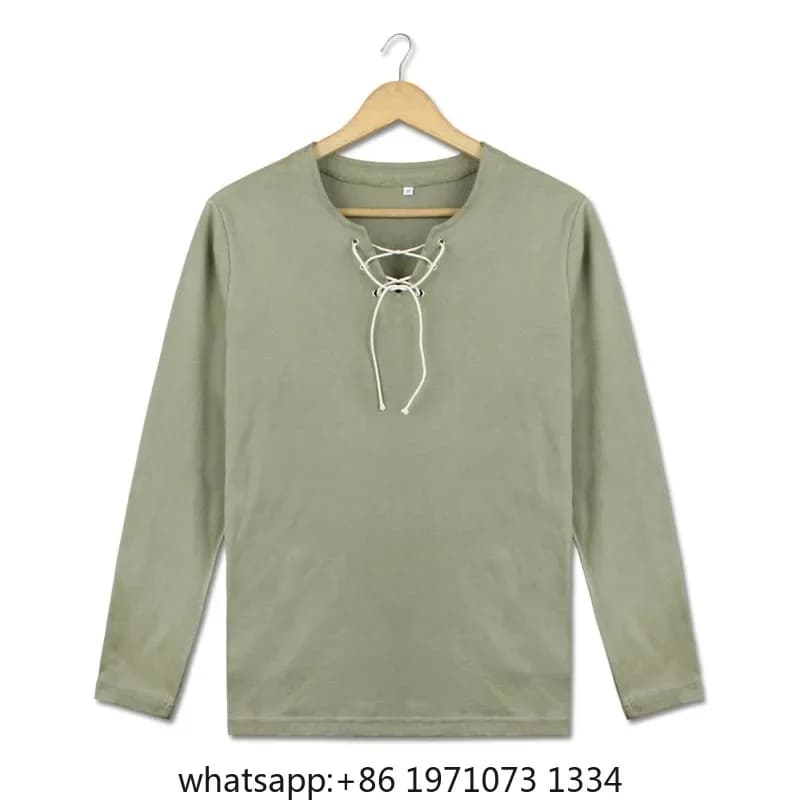 Eren Jaeger Cosplay Costume Green Long / Short Sleeve T-shirt Daily Casual Shirt Anime Clothing