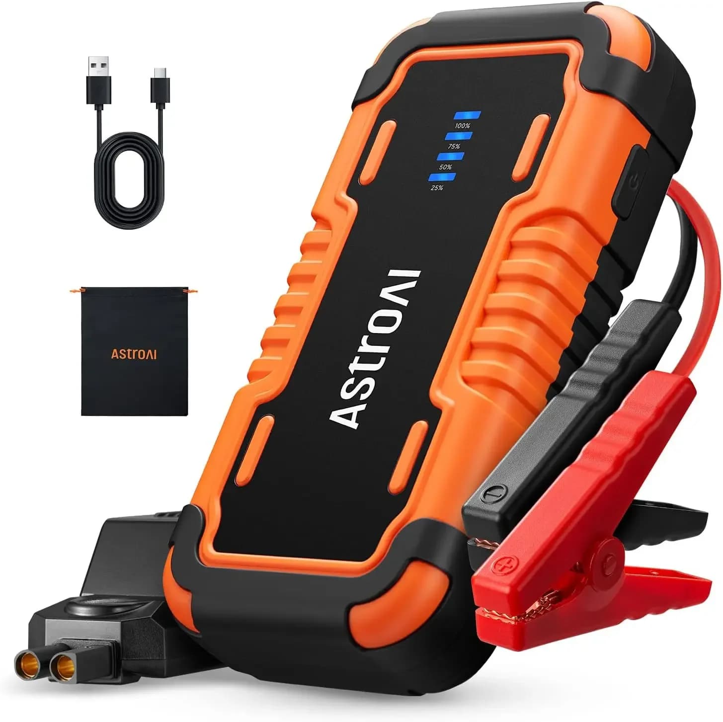 P10 Car Battery Jump Starter, 5000A Portable Jump Starter Battery Pack for Up to 10L Gas & 8L Diesel Engines, 12V Lithium Jump