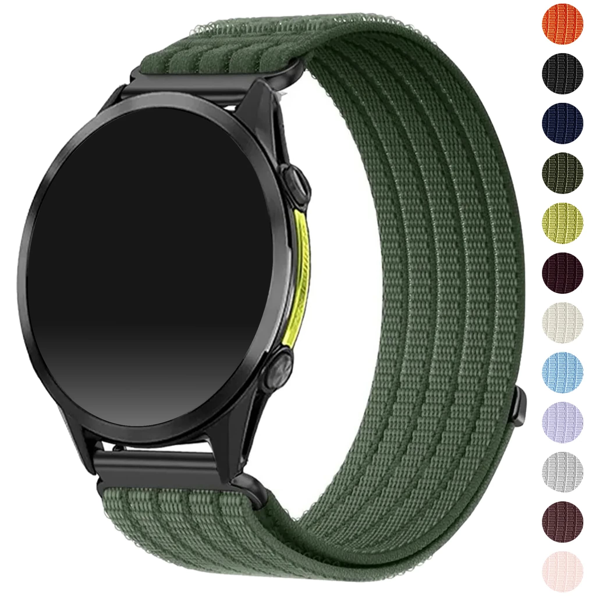 18/20/22mm Nylon Strap for Garmin Venu 4 45/41mm Venu 3 3s Sq 2 Plus Bracelet for Garmin Forerunner 170 70 970 570 265 165 645