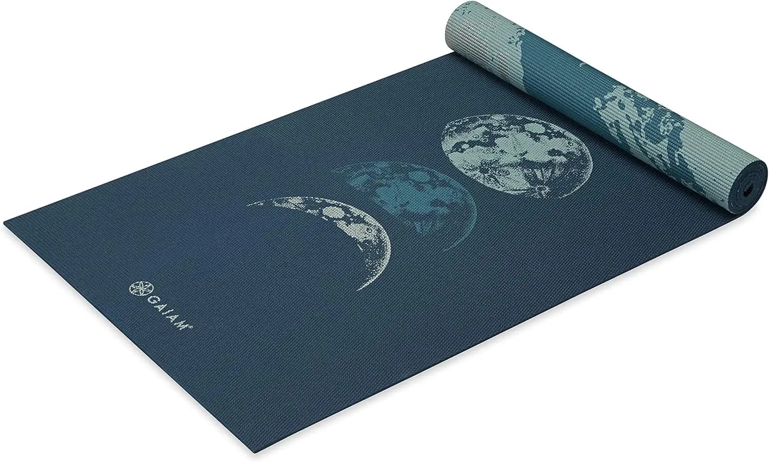Tappetino Yoga Premium Reversibile Antiscivolo Spessore 6mm per Tutti gli Allenamenti, Extra Ammortizzazione e Presa (173 cm x 61 cm)