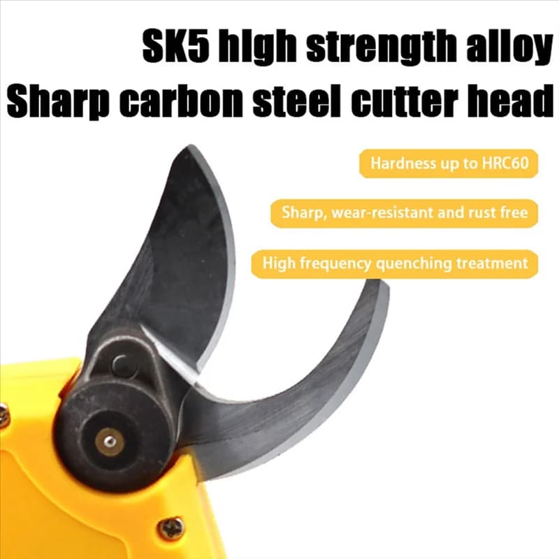 YHYS Electric pruning shears for electric shears 21V 30mm Garden scissors Tools Shelf shears Garden equipment