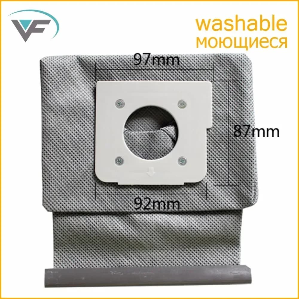 Sacchetto per aspirapolvere Filtro Hepa Sacchetti per la polvere Sacchetti per pulizia per LG V-743RH V-2800RH V-2800RB V-2800RY Nuovo Lavabile