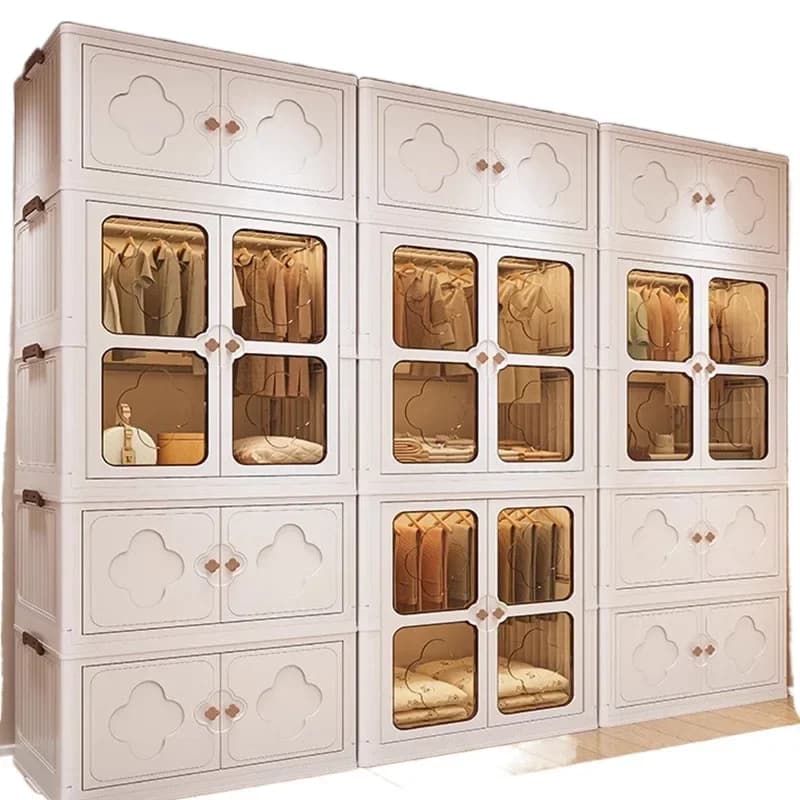 Children's Watch, Bedroom, Home Cabinet, Children's Storage Box, Toy Clothes Box, Plastic Folding Containers