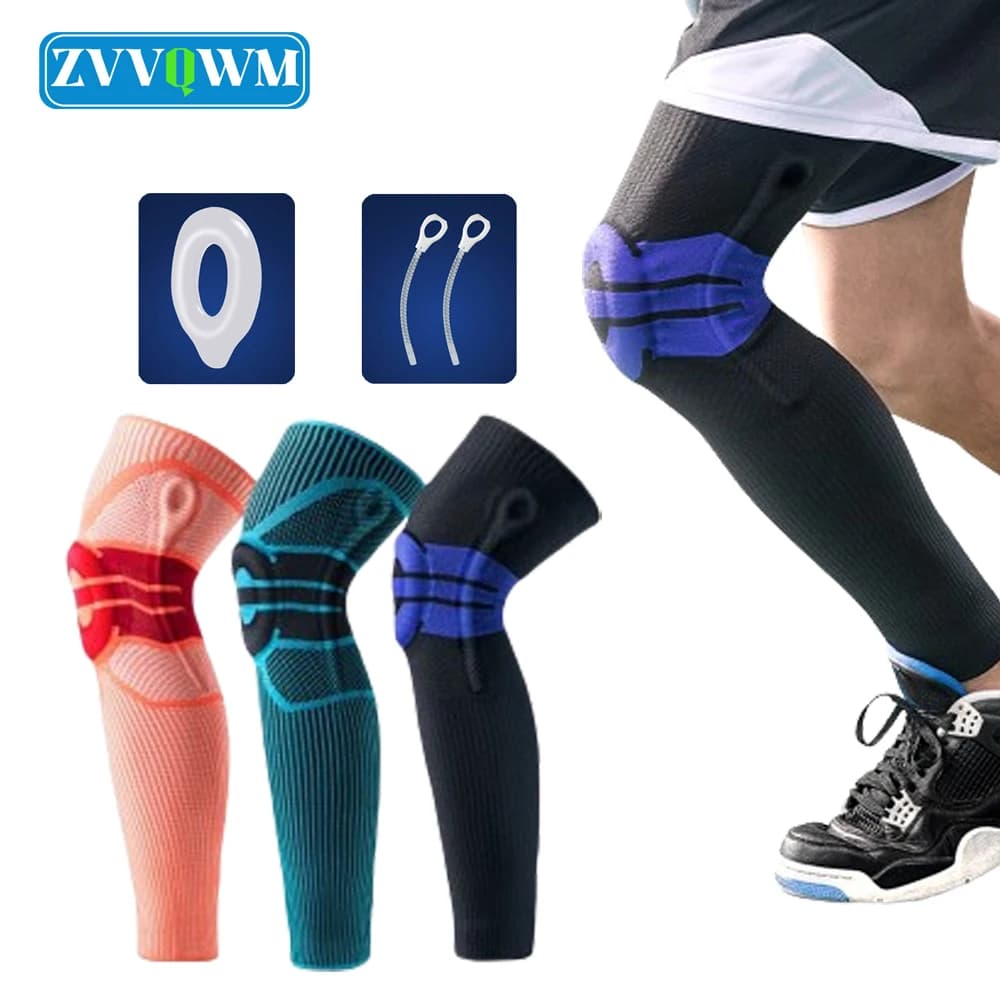 1 pz compressione ginocchiera stabilizzatore laterale sport donna uomo menisco strappo protezione del ginocchio allenamento basket supporto per ginocchio palestra