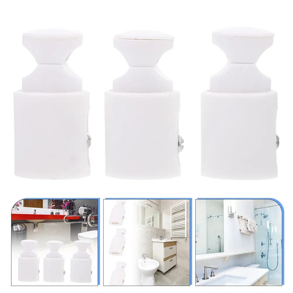 Set di 3 Ganci Premium in Plastica per Radiatori, Appendiabiti da Bagno Salvaspazio, Ganci Tubolari per Asciugare Vestiti Bagnati