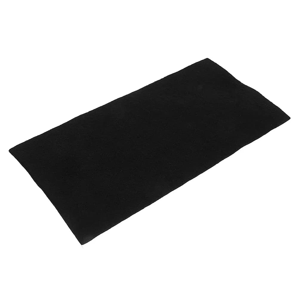 Tappetino Ignifugo per Bruciatore d'Incenso, Nero, Isolante Termico, Antiscivolo, Facile da Pulire, Versatile per Incensiere, Sala Yoga, Ufficio