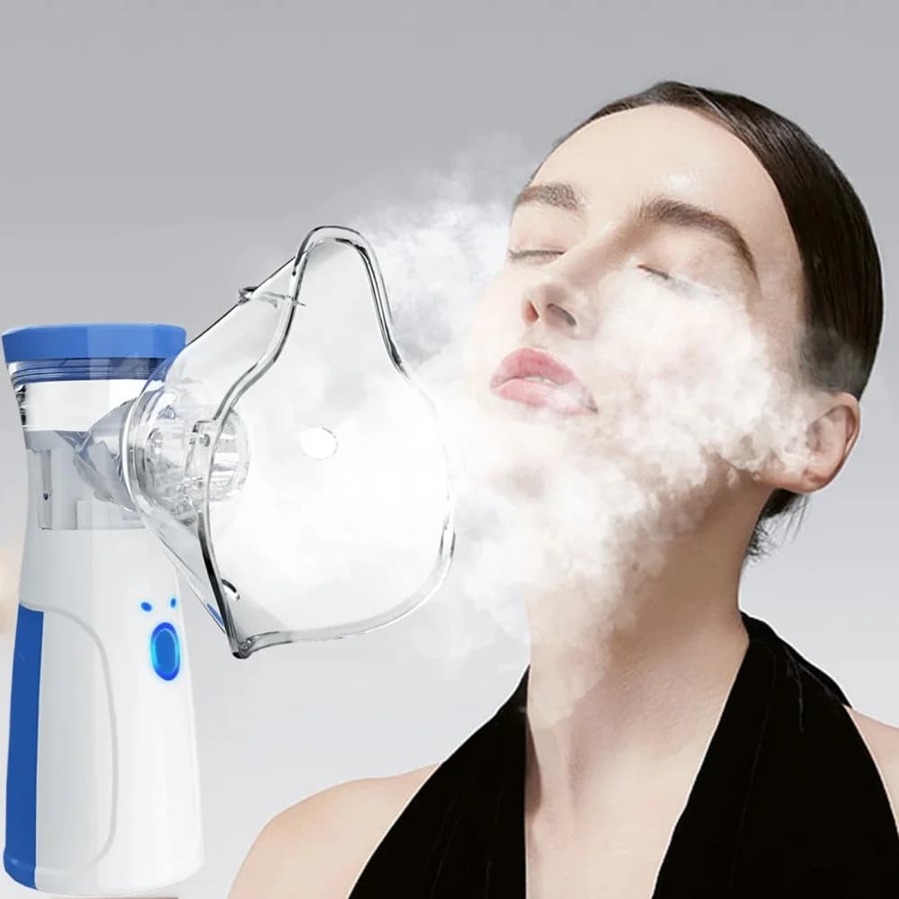 Mini Facial Steamer Rechargeable Mesh Nebulizer Portable Humidifier Device Beauty Spray Hydrating Apparatus Skin Care Tools