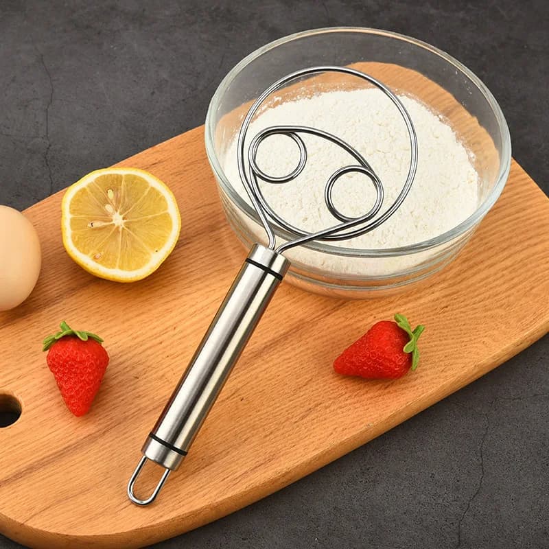 Cose utili per utensili da cucina Gancio per impastare a doppio anello per accessori da forno Utensili da cucina Prodotti per impastare manuali