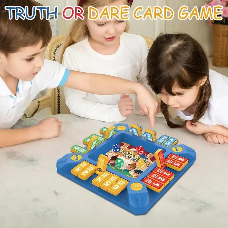 Gioco da tavolo Truth Or Dare Divertente gioco da tavolo 54 carte da gioco per rafforzare le relazioni con la famiglia degli amici
