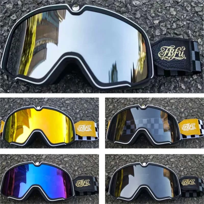 Multifunctional Snowfield Ski Goggles with wind and snow resistance, fit various outdoor skiing scenarios