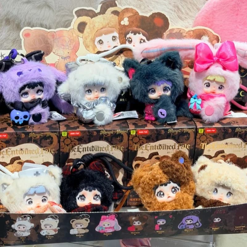 Genuine Nommi X Heymi The Entwined Fate Series Blind Box Mystery Box Toys Cute Action Anime Figure Kawaii Model Birthday Gift