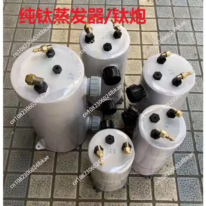 Evaporatore in titanio puro, pistola in titanio, refrigeratore per laghetto, radiatore a secchiello per il ghiaccio, scambiatore di calore con tubo in titanio di piccolo volume da 1 P