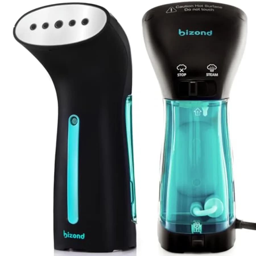 Vaporizzatore da Viaggio per Vestiti - Portatile e Maneggevole per Abbigliamento e Tessuti - Sicuro, Compatto e Pratico - Compatto e Portatile