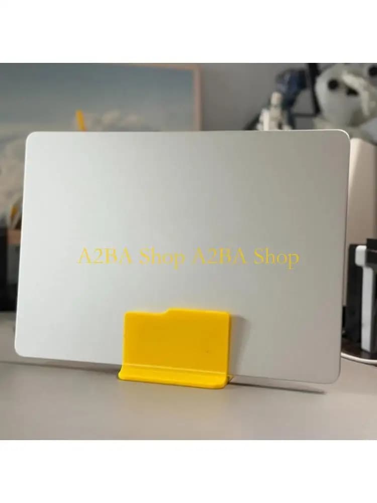 A2BA Vertical Notebook Stand for Desk, Open Slot Laptop Bracket Holder