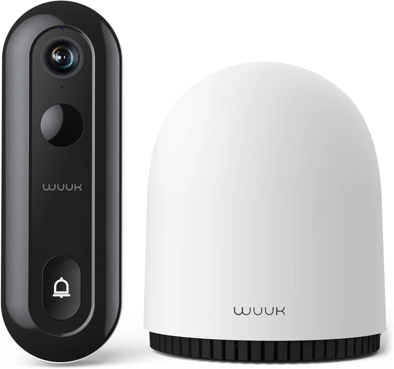 Videocitofono Wireless/Cablato 2K, Supporta 8 Telecamere, Senza Abbonamento, Archiviazione 32G, Rilevamento Umano, Compatibile con Alexa/Google