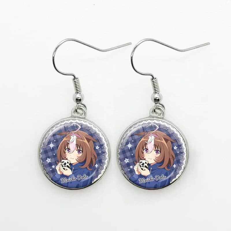 Glass Special Week Silence Suzuka Tokai Teio Vodka Women Dangle Earrings Fashion Drop Earrings Glass Lady Earrings Jewelry