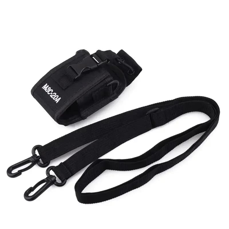 2PCS MSC-20A Walkie-Talkie Custodia universale in nylon Custodia per fondina Custodia per trasporto per Baofeng Radio UV-5R UV-9R GT-3 UV82 TH-UV8000D MD380