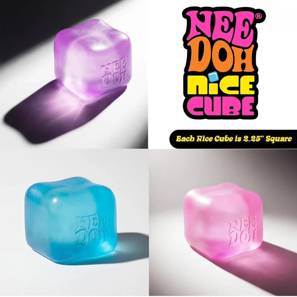 2026 NeeDoh Trending Jellyfish & Cube Squish Toy, Soft Jelly Squeeze Stress Relief Fidget Toy, Sensory NeeDoh for Kids & Adults