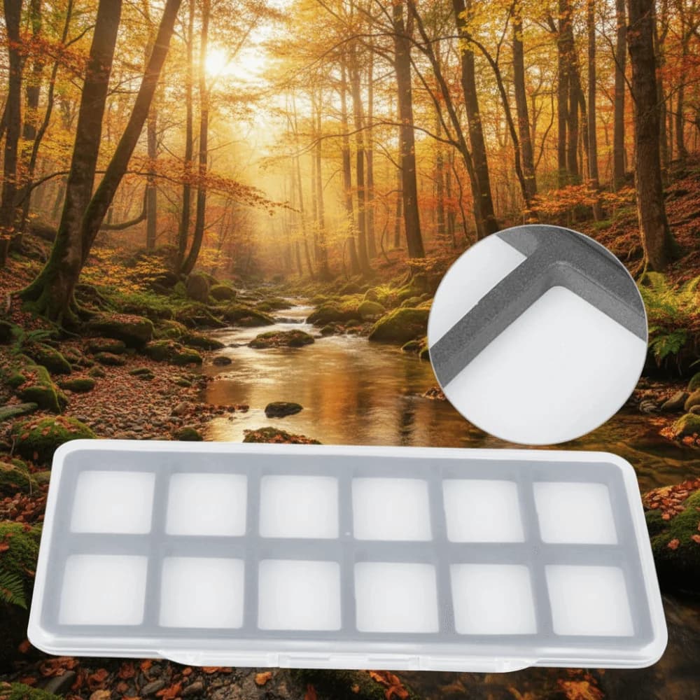 with foam fishing hook box, transparent cover, three-dimensional bait equipment case with magnetic bearing, fishing gear box, fishing hook holders