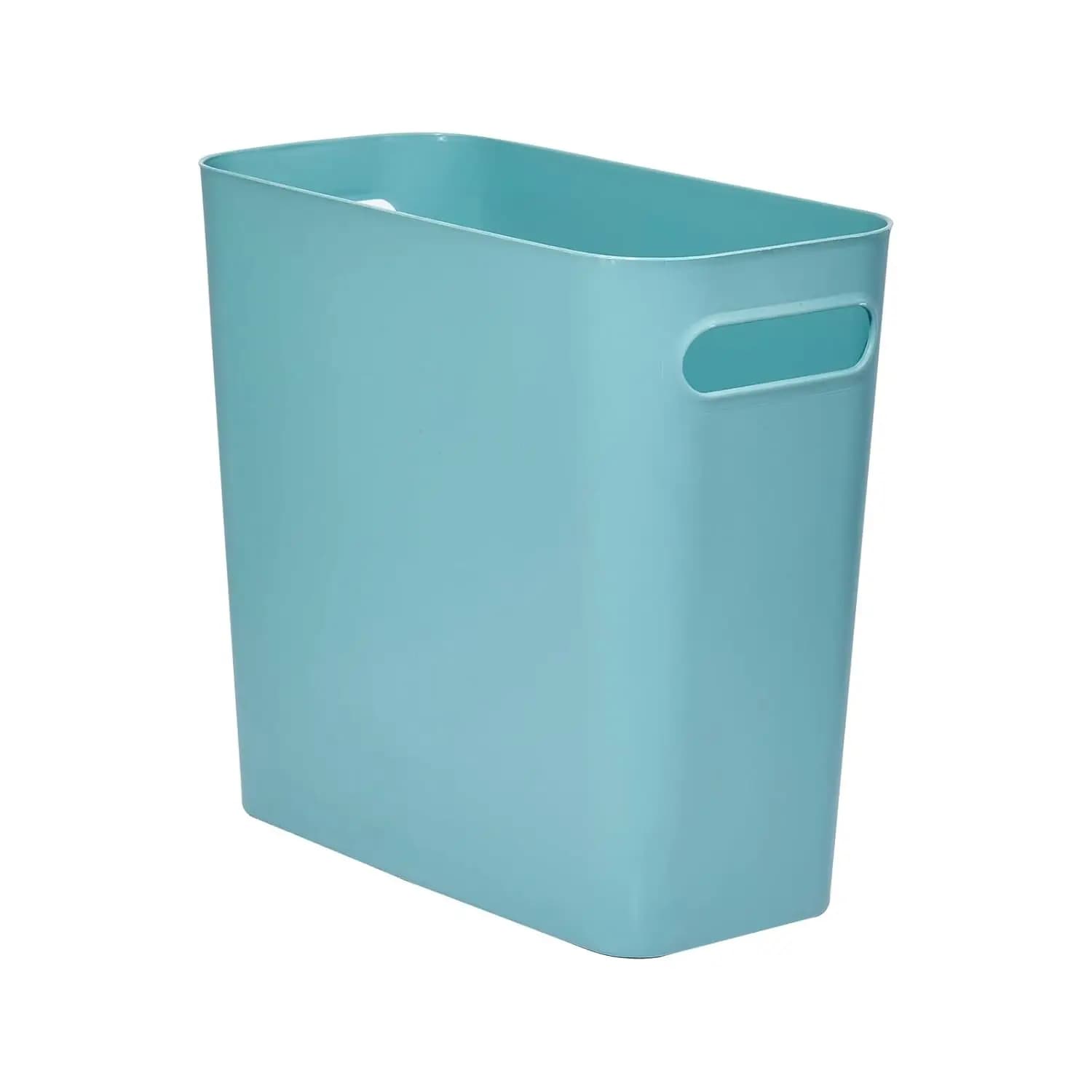Piccolo Cestino Verde per Rifiuti, 6,8 Litri per Ufficio, Casa, Bagno, Cucina - Cestino per Rifiuti in Plastica Resistente