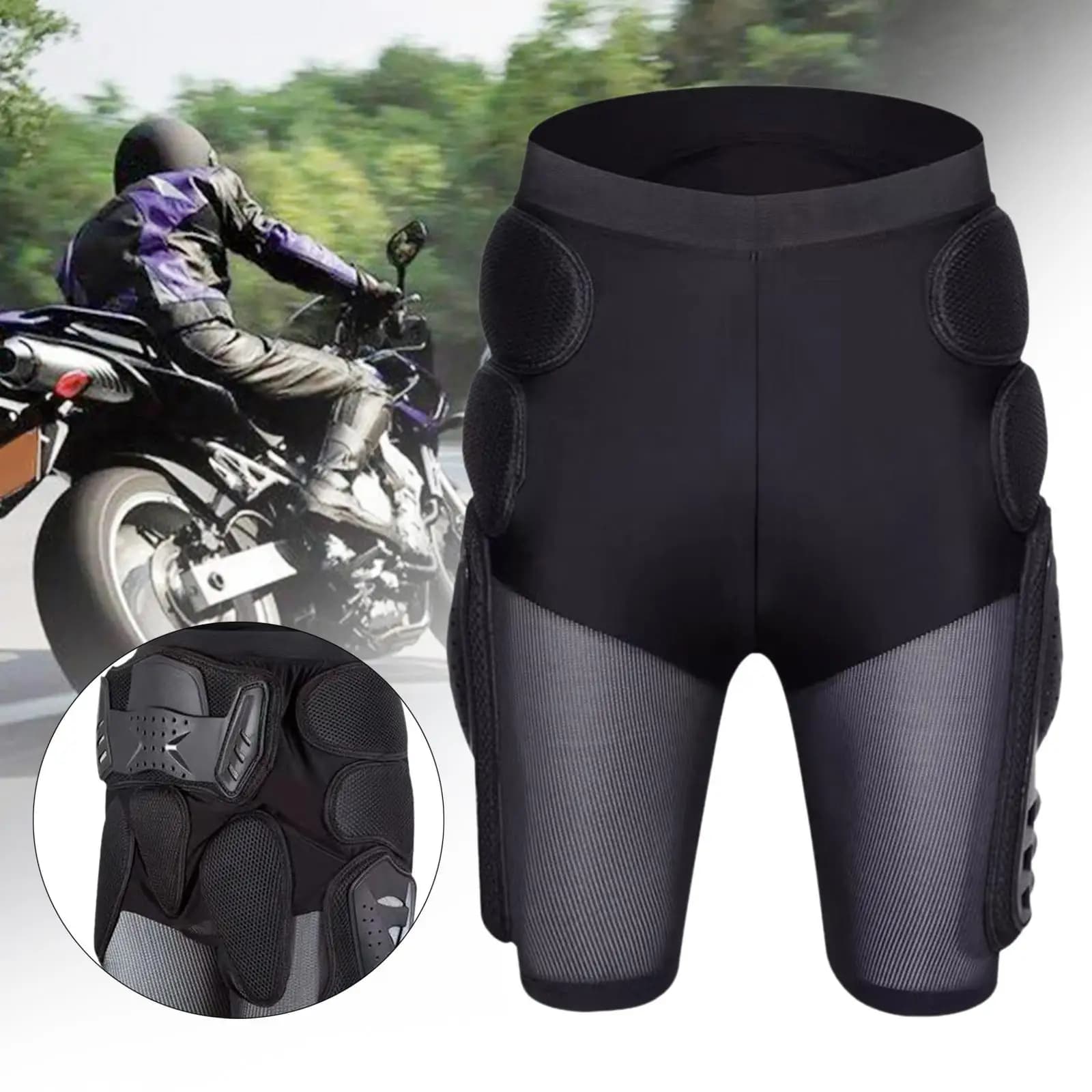 Padded Protective Shorts Cycling Shorts for Adult Bike Shorts