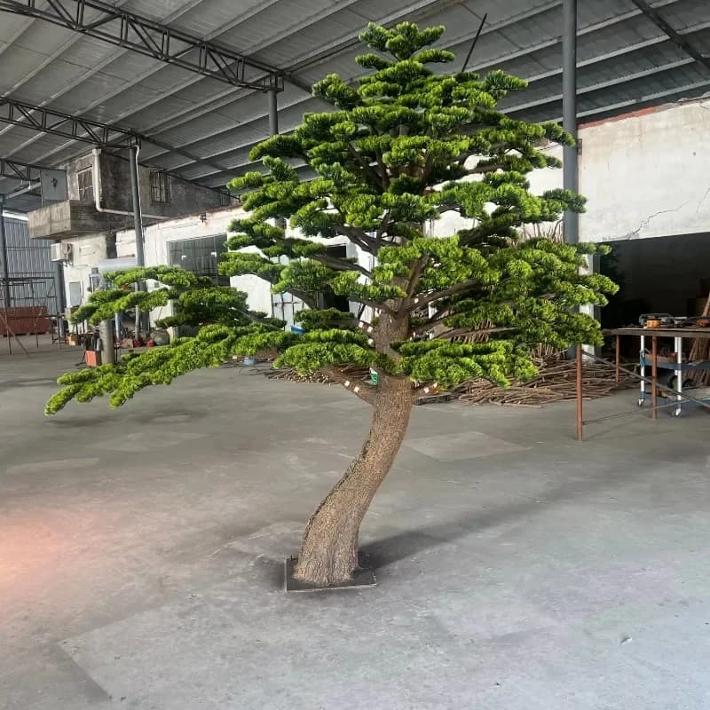 Pine plants Arhat ornamental trees Artificial pine plants Artificial trees