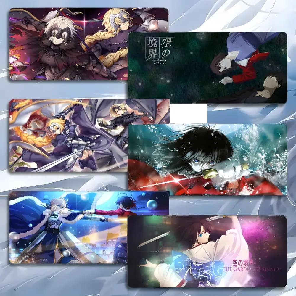 anime fantasy T-The Garden of Sinners Mouse Pad Mousepad Large Gaming LockEdge Thickened PC Table Desk Mat