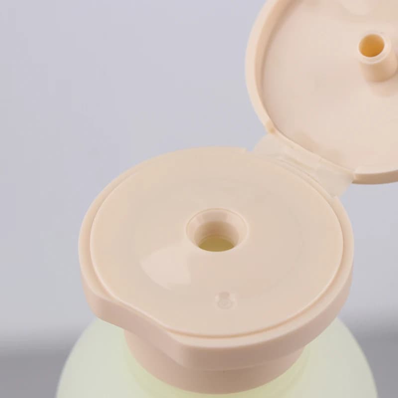 【HC】 Dispenser di sapone schiumogeno in plastica da 200 ml, flaconi ricaricabili, flaconi per lozione con tappo flip-top