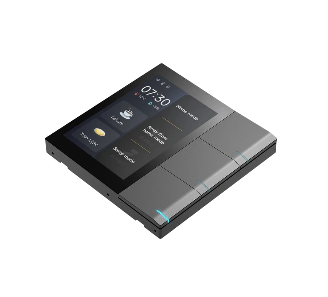 Pronto per la spedizione Nuovo sistema di sicurezza domestica Videocitofono Citofono KNX Smart Home Monitor Pannello interruttori della luce per tende di controllo
