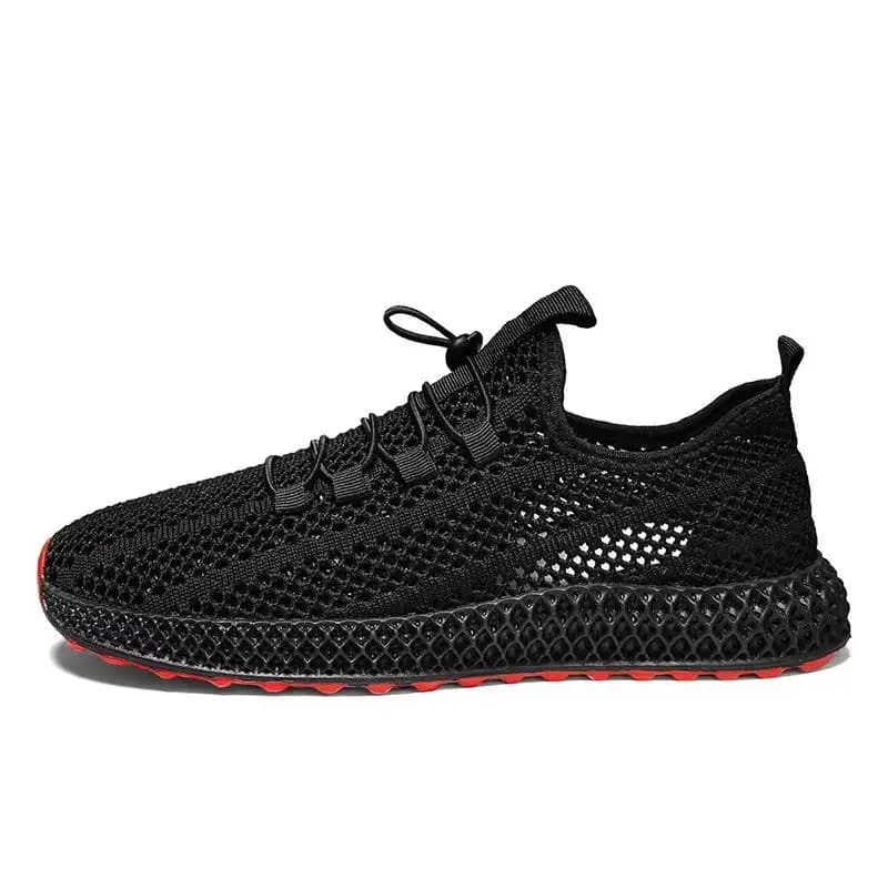 2026 Scarpe da uomo estive in rete nuove scarpe da corsa in rete sottile cava traspirante deodoranti per il tempo libero